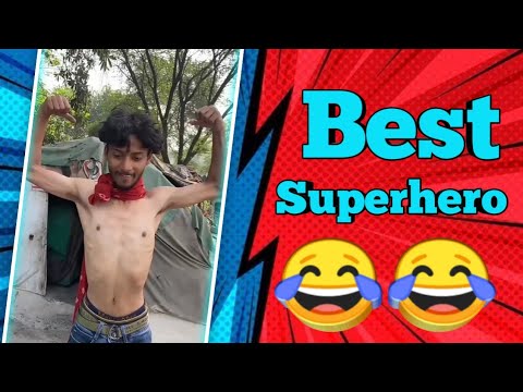 Most Powerful Superhero Ever Padhoda Man😂 #shorts #reaction