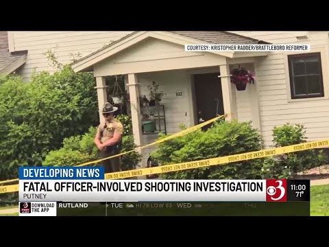 YouTube video thumbnail: Police Investigating Fatal Trooper-Involved Shooting in Southern Vermont