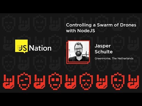 Controlling a swarm of drones with NodeJS