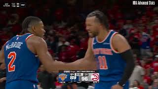 Jalen Brunson Highlights vs ATL - First Round G3 - (04/23/2026) - Playoff Game #70