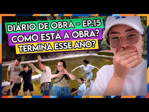 COMO ESTÁ A OBRA? SERÁ QUE TERMINA ESSE ANO? - ✨ #DIARIODAOBRA15 🏠🧱