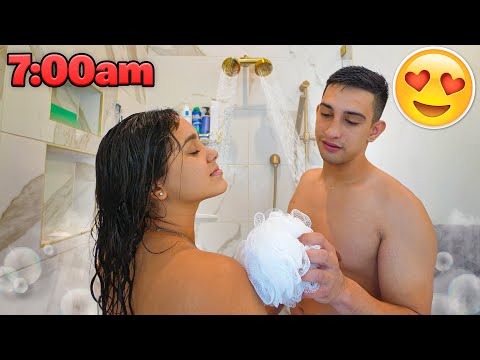 OUR MORNING ROUTINE AS A COUPLE IN OUR NEW HOME!