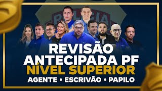 (PARTE 2) CONCURSO PF 2025: Revisão Antecipada com 15h de Aulas – Agente, Escrivão e Papiloscopista