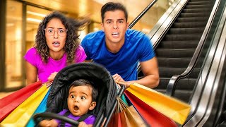 LEVAMOS O BEBÊ ABANDONADO NO SHOPPING PELA PRIMEIRA VEZ E NOS ARREPENDEMOS MUITO!