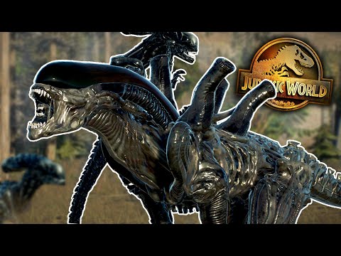 XENOMORPH BATTLES!!! | Jurassic World Dominion - Jurassic World Evolution 2