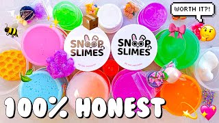 $140 Snoop Slimes Famous Slime Shop Review Unboxing 🐰 100% Honest