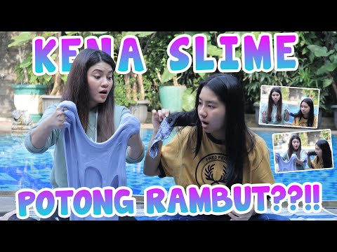NGAJARIN BIKIN SLIME DAN RAMBUTKU KETEMPELAN SLIME!! Auto Panik. (Feat ANI NURHAYANI)