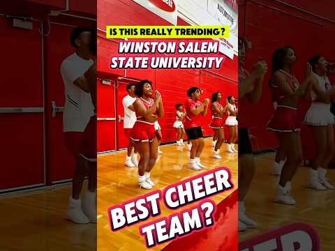 HBCU Cheer Team Brings the HEAT at Winston-Salem State University!