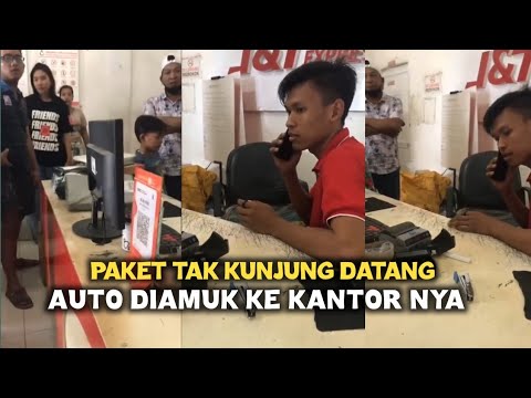 Costumer Ngamuk,Paket Nya Hilang Tak Kunjung Datang