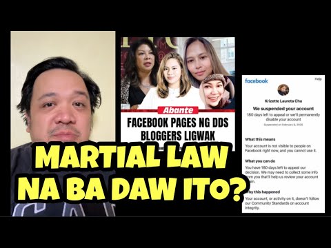 Ligwak ang FB pages ni Krizette Chu, Sasot at Badoy? Dahil ba ito sa impeachment ni VP Sara Duterte?