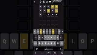 Wordle Today April 15 2026 - Wordle 1761 #shorts #wordlepuzzle #wordlegameplay