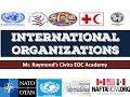 International Organizations and Their Functions