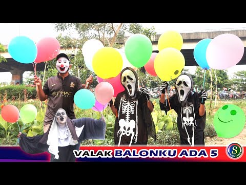 BALONKU ADA LIMA terbaru Versi BADUT & HANTU Lucu, Seram tapi Gokil