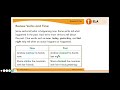 Reviewing Verbs and Tenses for 1st Graders