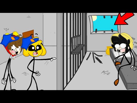 ¡ESCAPA DE LA PRISIÓN MÁS SEGURA! 😱 PRISIÓN DE STICKMAN CON MIKECRACK Y RAPTORGAMER