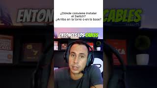 ¿Es recomendable colocar el Switch en la torre?