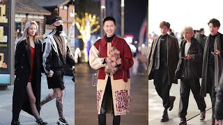 Chinese coupls Street Fashion ~Chinese Girls Street Shot | Douyin China | Beautiful Girl 抖音街拍穿搭 Ep.4