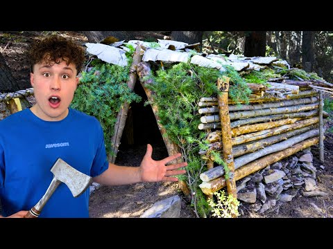 I Attempted to Build a Survival Shelter with Zero Experience