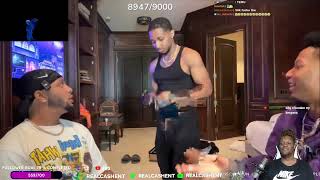 Silky says DDG stinks and ain't took shower Live