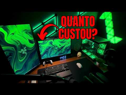 MONTEI O SETUP VERDE PERFEITO! O Preço Vai te Chocar! 🤯