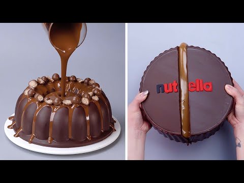 Amazing Homemade Chocolate Drip Cake Decorating Compilation | Cake Decorating Ideas