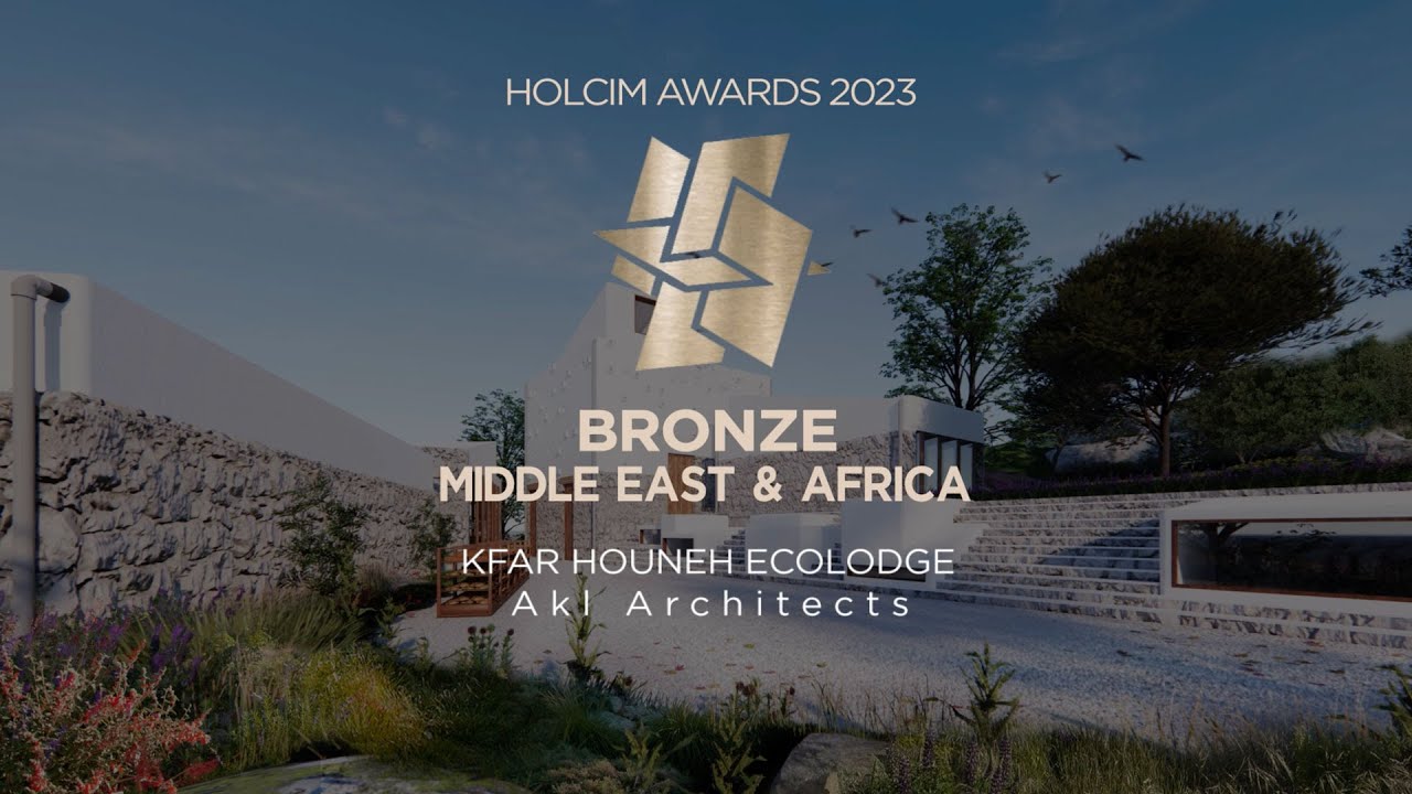 Holcim Awards 2023 prize announcement - Kfar Houneh Ecolodge