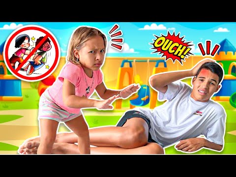 REGRAS DE CONDUTA PARA CRIANÇAS NO PARQUINHO | RULES OF CONDUCT FOR CHILDREN | قواعد السلوك للأطفال