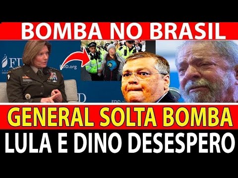 CORRE! GENERAL SOLTA A BOMBA! LULA E DINO EM DESESPERO!! BOLSONARO COMEMORA!!