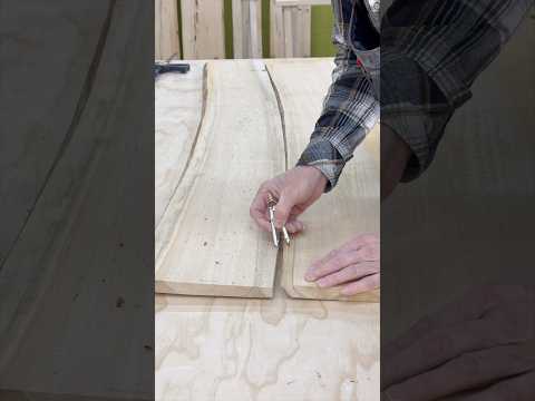 🌲 Perfectly Joined Curved Boards! 🔥