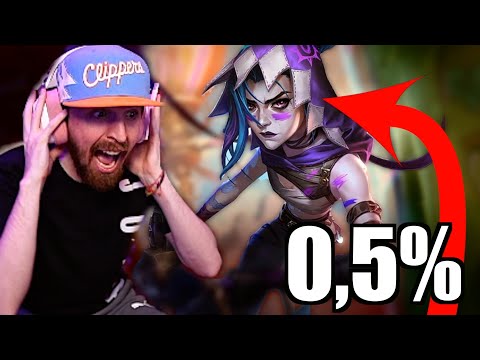 CONSIGO la SKIN IMPOSIBLE de JINX a la PRIMERA