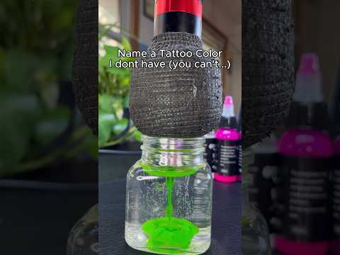 Testing EVERY Tattoo Color in my Tattoo Book Part 3 #tattoolifestyle #tattoos #artlife