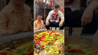 बाप बेटे ने मछली बनाकर खाई🤤~mini wood toy-woodworking artskill wood/handcraft #amazingfacts