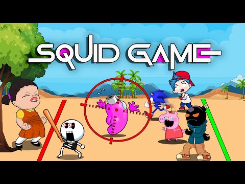 어몽어스 오징어 게임 Squid Game | Red Light Green Light With Among Us | FRIDAY NIGHT FUNKIN ANIMATIONS