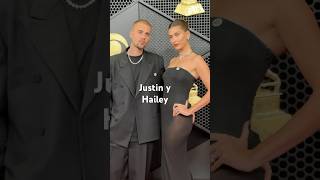 #justinbieber y #haileybiebers  la pareja mejor vestida en los #grammys