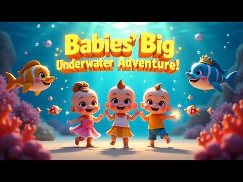 Babies Meet Fish Friends | 3D Underwater Adventure for Kids