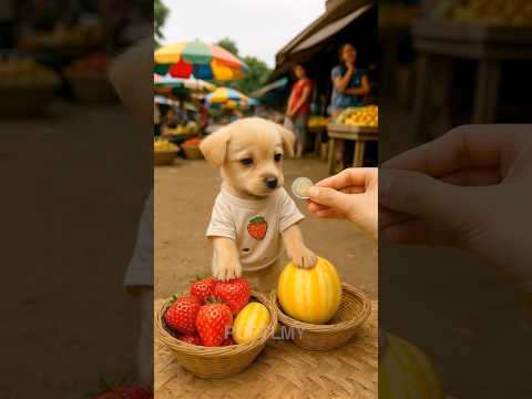 The poor puppy was teased by his friends for not having a suit of armor.
