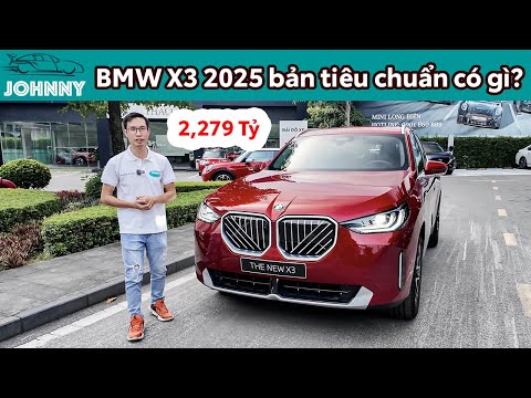 Trải nghiệm BMW X3 2025 bản Tiêu Chuẩn giá 2,279 tỷ tại Đại Lý