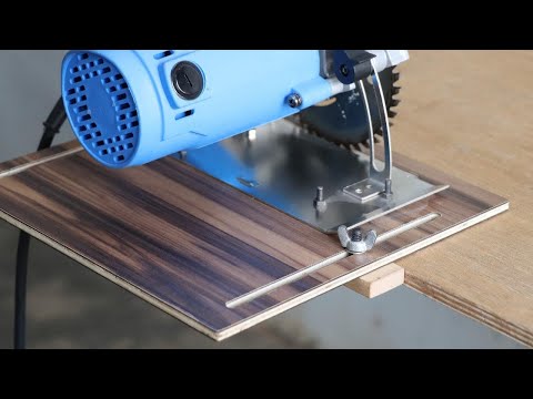 Make A Circular Saw Gauge Plate || Circular Saw Hack
