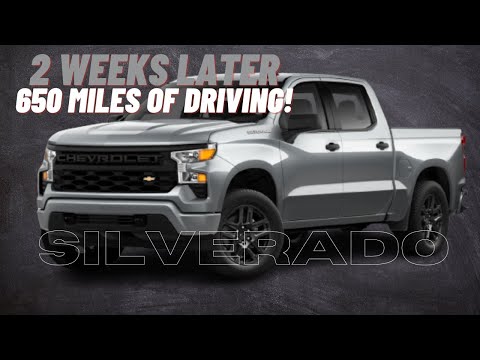 2025 Chevy Silverado 1500 Custom 2.7L Turbo | 2 Weeks later!