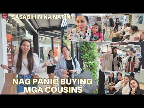 MAY PASABOG NANAMAN?😱 DAMING SALE NAG GALA KASAMA MGA COUSINS 🛍️