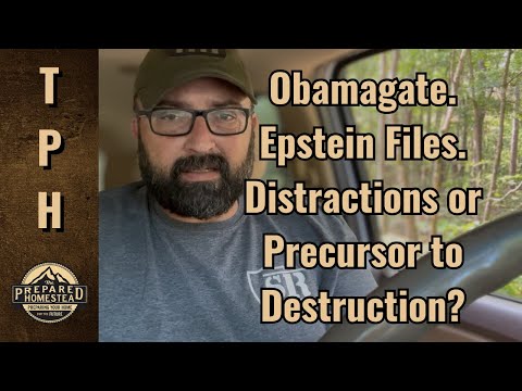 Obamagate. Epstein Files. Distraction or Precursor to Destruction?