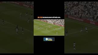 Perfect goal from richarlison #richarlison #tottenham #premierleague