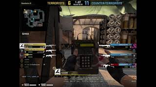 matchmaking de_mirage clutch win w/kill_em_all, indy777