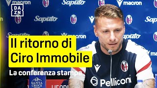 "Il sogno è vincere la classifica cannonieri": il ritorno di IMMOBILE: la conferenza stampa | DAZN