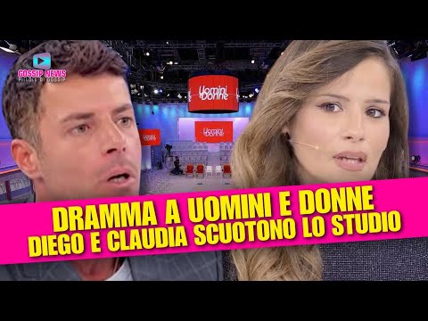 🔥 DRAMMA A UOMINI E DONNE - Diego e Claudia Scuotono Lo Studio!