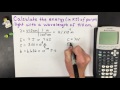 Energy Calculations and Constants