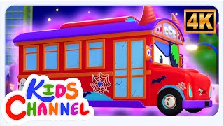 Halloween Wheels on the Bus 🚌 Fun Kids Rhyme & Learning Song
