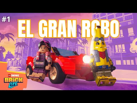 LEGO FORTNITE ¿Comienza EL GRAN ROBO? #1