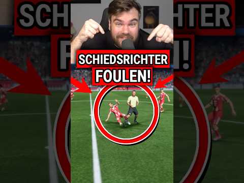 Was passiert, wenn man den SCHIEDSRICHTER foult?! 😳⚽