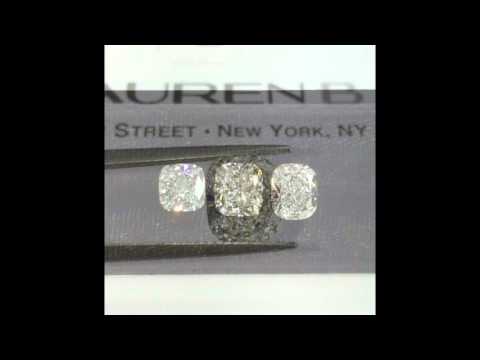 Cushion Cuts from 2.5 to 2.6 cts